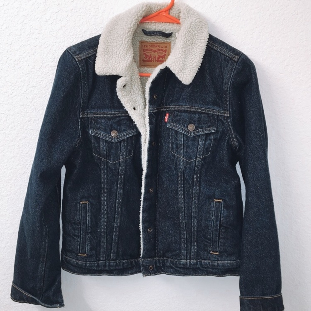 LEVIS original Sherpa trucker jacket